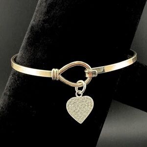Silver Heart Bracelet